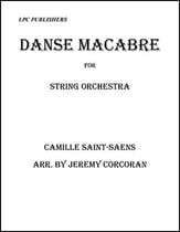 Danse Macabre Orchestra sheet music cover